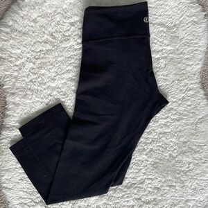 Lululemon Black Capris Fit Like a Size 4.